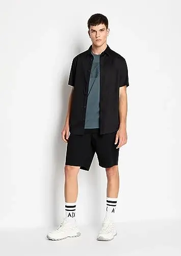 AX Armani Exchange Men's Crew Neck Logo Tee - AX (1)