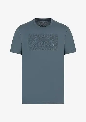 AX Armani Exchange Men's Crew Neck Logo Tee - 4