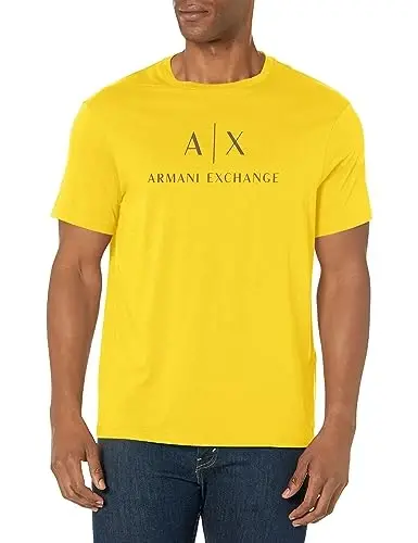 AX Armani Exchange Men's Crew Neck Logo Tee - 1
