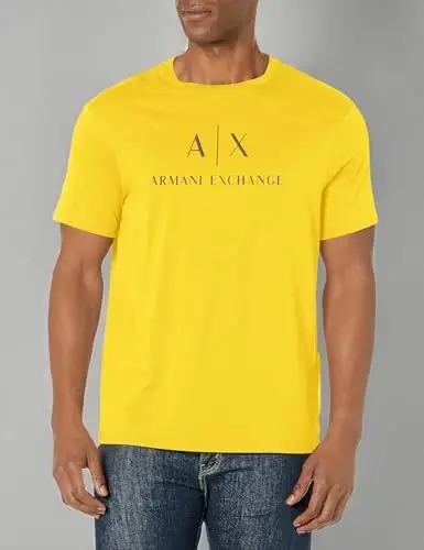 AX Armani Exchange Men's Crew Neck Logo Tee - 3