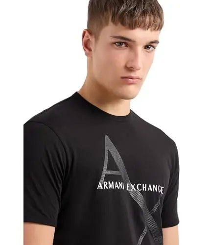 AX Armani Exchange Men's Crew Neck Logo Tee - 3