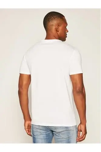 A｜X Armani Exchange Mens Short Sleeve Milan New York Logo Crew Neck T-Shirt - 4