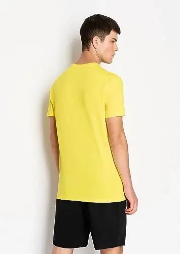 A｜X Armani Exchange Mens Short Sleeve Milan New York Logo Crew Neck T-Shirt - 4