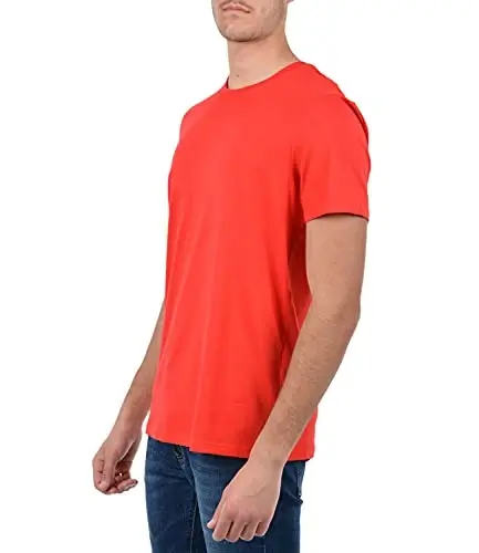 AX Armani Exchange Men's Solid Colored Basic Pima Crew Neck - ARMANI (1)