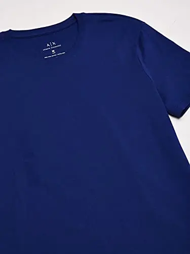 AX Armani Exchange Men's Solid Colored Basic Pima Crew Neck - 2