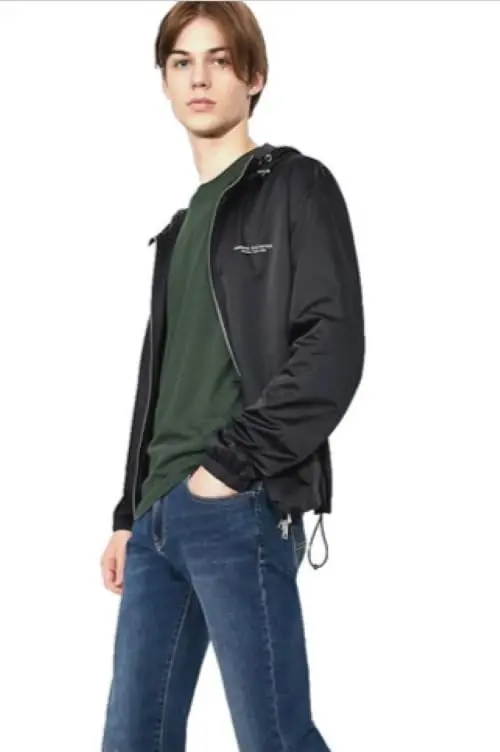 AX Armani Exchange Men's Solid Colored Basic Pima Crew Neck - 4