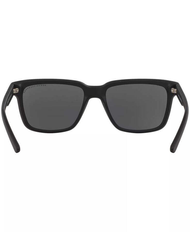 AX Armani Exchange Sunglasses, AX4026S-BLACK MATTE/GREY - 5