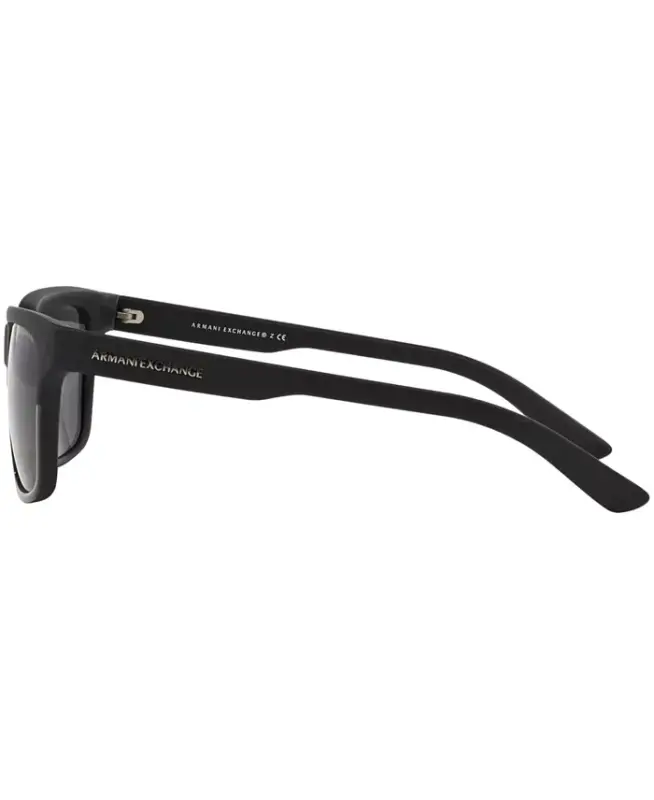 AX Armani Exchange Sunglasses, AX4026S-BLACK MATTE/GREY - 6