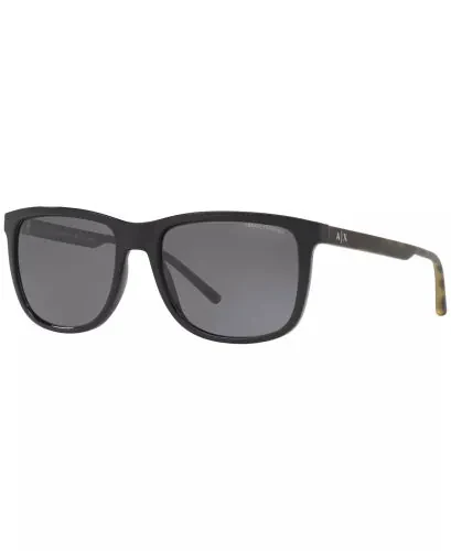 A|X Polarized Sunglasses, AX4070S-BLACK POLAR - A|X Armani Exchange
