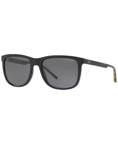A|X Polarized Sunglasses, AX4070S - BLACK POLAR - 8