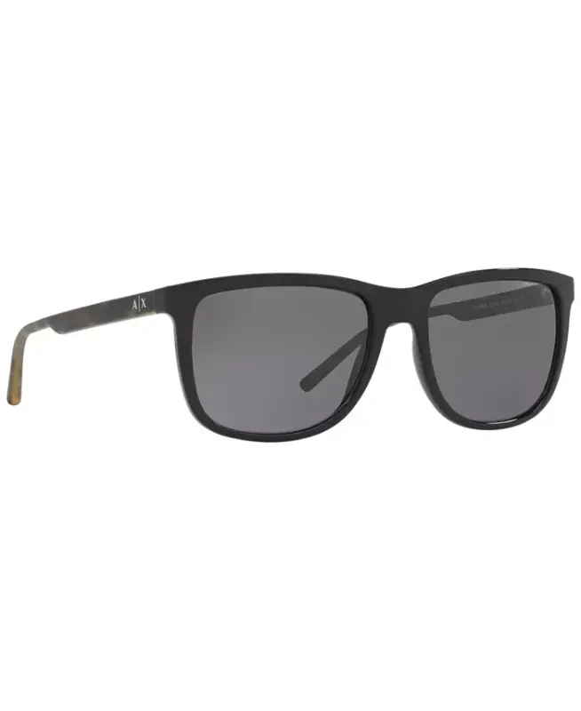A|X Polarized Sunglasses, AX4070S - BLACK POLAR - 14