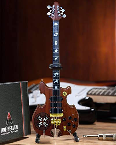 AXE HEAVEN John Paul Jones Alembic 8-String MINIATURE Bass Display Gift - 1