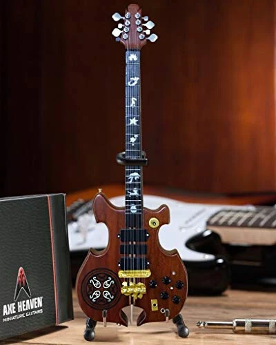 AXE HEAVEN John Paul Jones Alembic 8-Torli MINIATYURA Bas Koʻrsatish Sovgʻasi - AXE HEAVEN
