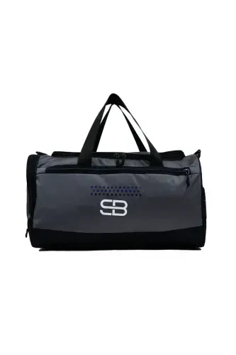 Ayakkabı Gözlü Havalandırmalı Gri Spor Fitness Ve Seyahat Çantası-GRİ - 5