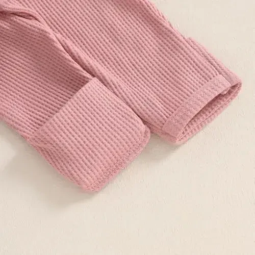 Ayalinggo Newborn Boy Girl Coming Home Outfit Baby Infant Sleeper Gown Nightgown Outfits Cute Fall Winter Pajamas and Hat - 6