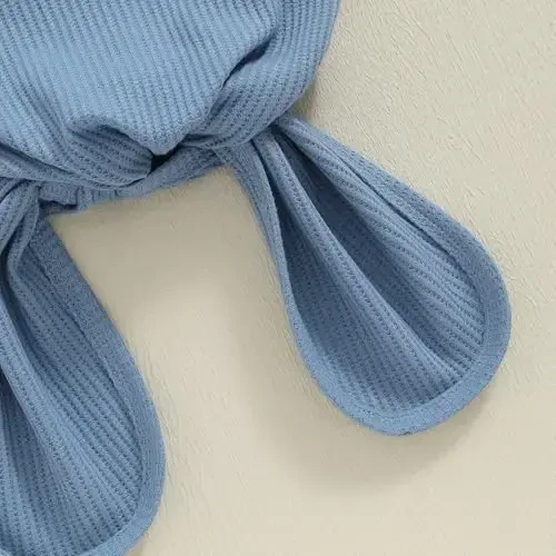 Ayalinggo Newborn Boy Girl Coming Home Outfit Baby Infant Sleeper Gown Nightgown Outfits Cute Fall Winter Pajamas and Hat - 7