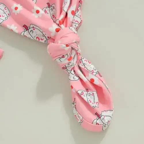 Ayalinggo Yenidoğan Erkek Kız Eve Geliş Kıyafeti Bebek Uyku Tulumu Gecelik Sevimli Sonbahar Kış Pijama ve Şapka - 6