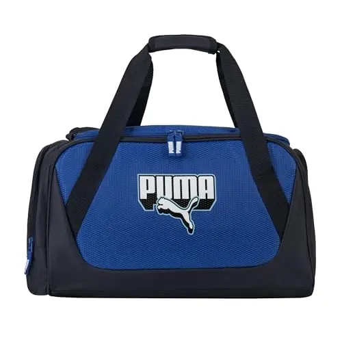 Ayarlanabilir kayışlı, dolgulu tabanlı ve fermuarlı cep detaylı PUMA unisex yetişkin Form Factor Spor Çantası 