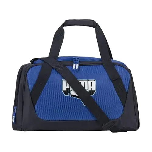 Ayarlanabilir kayışlı, dolgulu tabanlı ve fermuarlı cep detaylı PUMA unisex yetişkin Form Factor Spor Çantası - PUMA (1)
