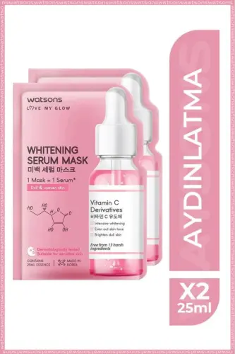 Whitening Serum Maske * 2 Adet - 1