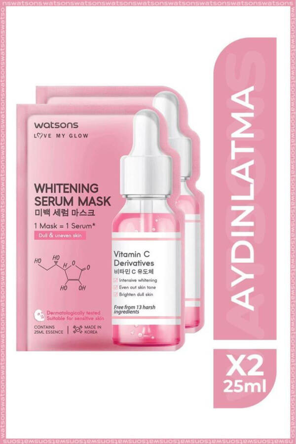 Aydınlatıcı Serum Maske * 2 Adet - 1