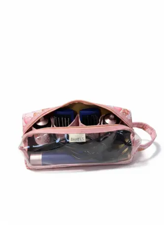 Ayıcık Airwrap Uyumlu ve Tüm Saç Şekillendiriniz için XL Boy Çanta Seyahat Çantası-Pembe13 - 3