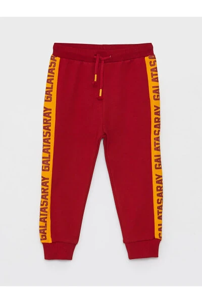 AYMİRA CLOTHING LICENSED Elastic Waist Galatasaray Printed Baby Boy Sweatpants 10% IN STOCK - LC WAIKIKI