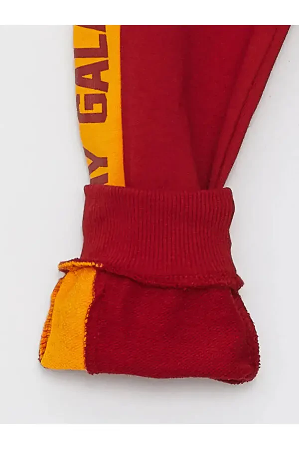 AYMİRA CLOTHING LICENSED Elastic Waist Galatasaray Printed Baby Boy Sweatpants 10% IN STOCK - 3