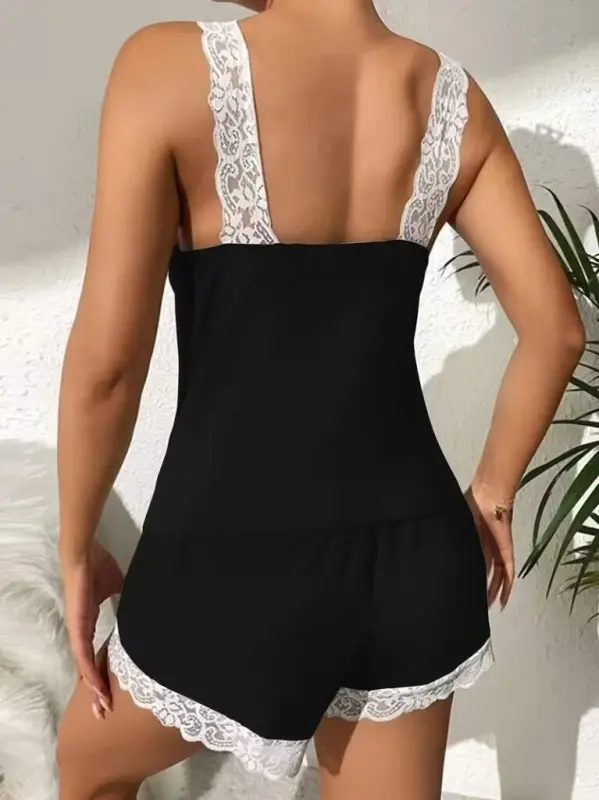 Ayol Ilgak Yengali Viskoza Bluz Va Short Tunik To‘plami - 3