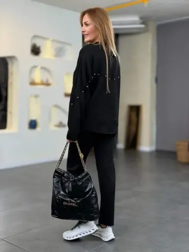 Ayol Inju Tafsilot Modal Mato Ikki Qismli Kostyum - 4