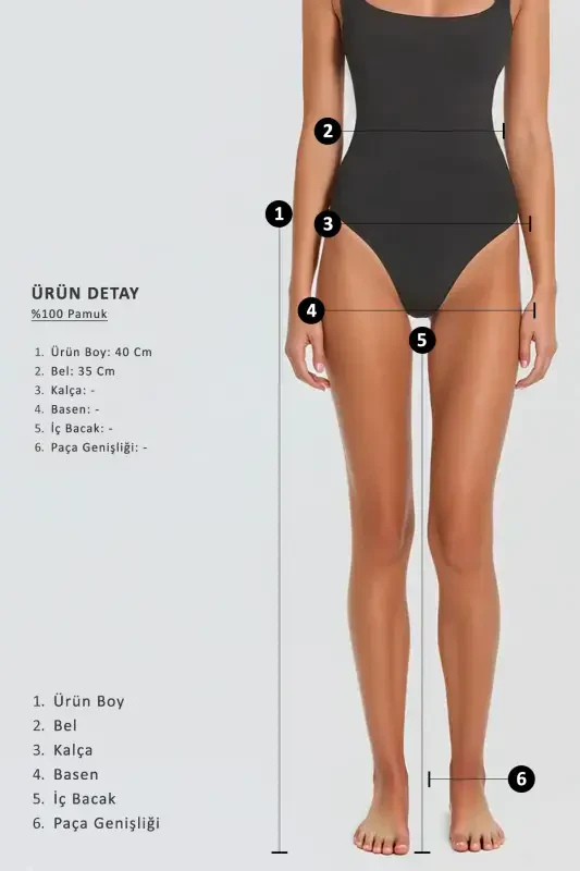 Ayol Mat qora Belida rezinkali kamari bor, ikkita cho'ntakli Duble Paça Sabzi Gabardin Short ALC-X8450-Mat qora - 6