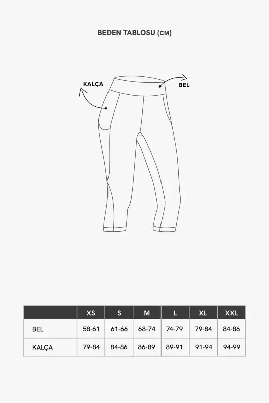 Ayol to‘q ko‘k yuqori belli shakl beruvchi ikki cho‘ntakli tizzadan past kapri tayt Capri-To‘q ko‘k - 8
