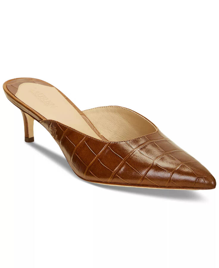 Ayollar Adrienne Mule Pumps Tobacco - 1