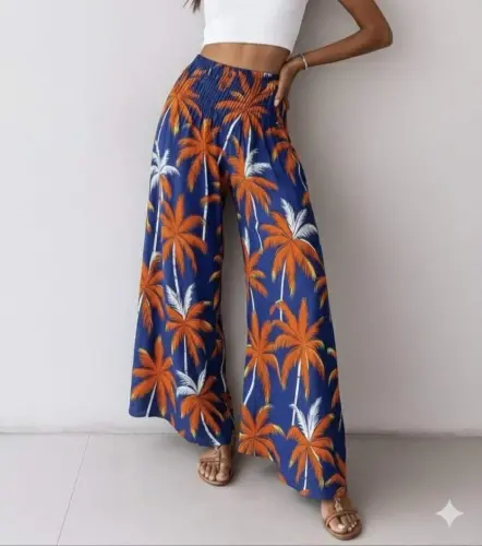 Ayollar baland belli elastik naqshli suprema shim. - 1