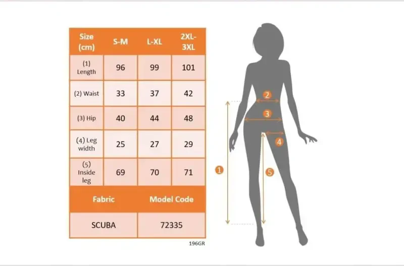 Ayollar baland belli yon chiziqli detallangan dalgʻich tayt - 4