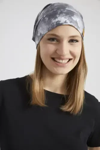 Ayollar Batik,trend Ip Tafsilotli 4 Fasl Shapka Bere Buff Ultra Yumshoq Tabiiy Penye-Batik - 4