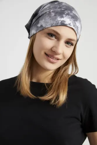 Ayollar Batik,trend Ip Tafsilotli 4 Fasl Shapka Bere Buff Ultra Yumshoq Tabiiy Penye-Batik - 3