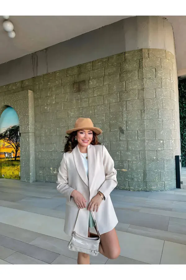 Ayollar Blazer Ko'ylagi Astarining Leopard Naqshli Tafsilotlari - 1