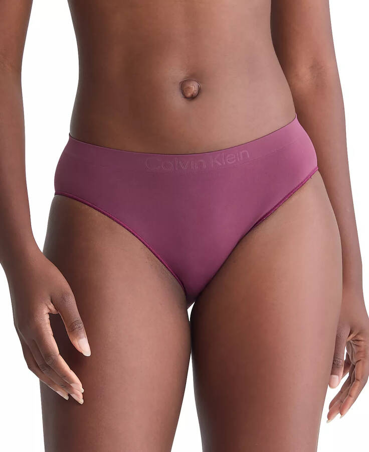 Ayollar Bonded Flex Bikini Ichki kiyimi QD3960 Mauve Wine - 1