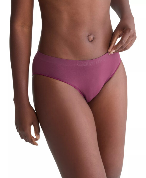 Ayollar Bonded Flex Bikini Ichki kiyimi QD3960 Mauve Wine - 2