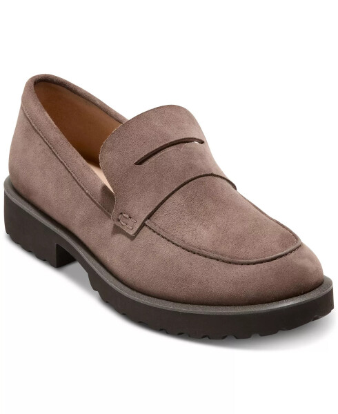 Ayollar Ceneva Loaferlari Lava Zamshi - 1