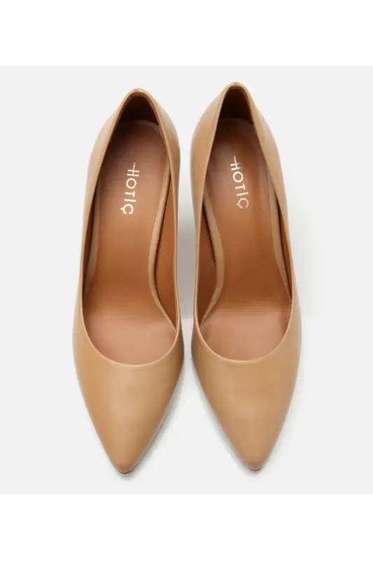 Ayollar charm bej baland poshnali stiletto - 8