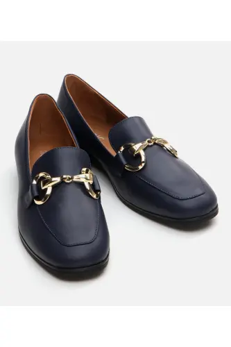 Ayollar Charm ko'k loafer - Charm ko'k - 3