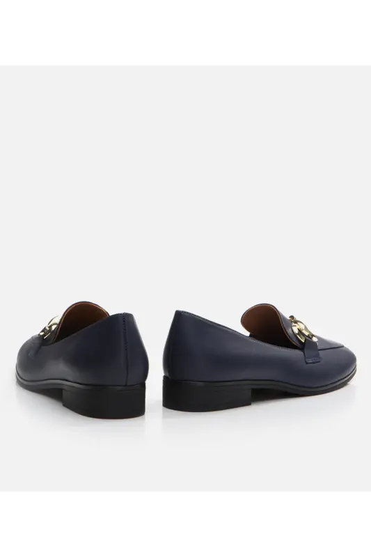 Ayollar Charm ko'k loafer - Charm ko'k - 5