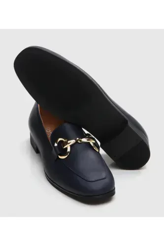 Ayollar Charm ko'k loafer - Charm ko'k - 6