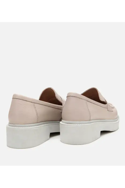 Ayollar Charm teri Upalik taglik Loafer - 6