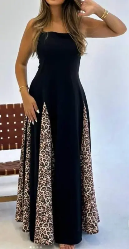 Ayollar Dalğıç Mato Leopard Naqshli Klos Köylak - 2