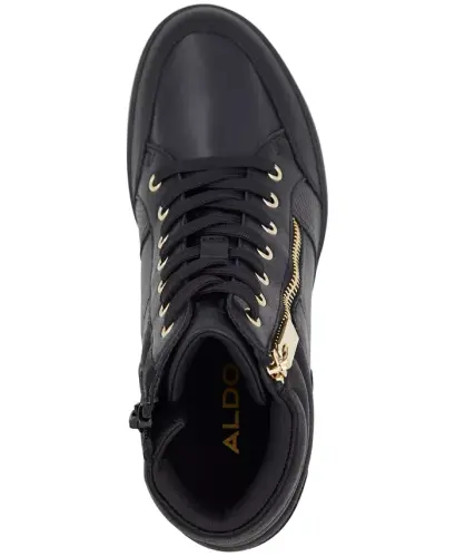 Ayollar Ereliclya Lace-Up Zip Wedge High-Top Krossovkalari - 4
