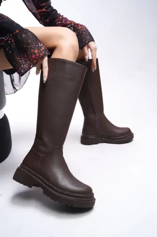 Ayollar etik 0012360 jigarrang charm-jigarrang charm - 2