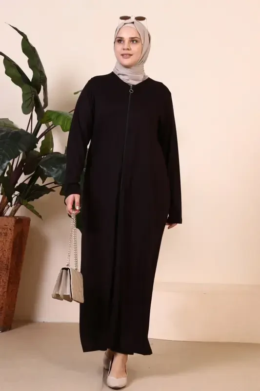 Ayollar Hijob Bir qismli Fermuarli Namoz Libosi Murdum-Murdum - 2